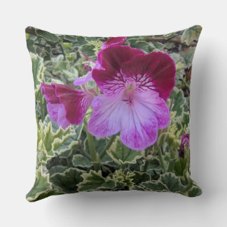 Werpkussen-Bloemenserie Geranium-Werp  Kussen