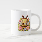 Werpkussen Grote Koffiekop (Rechts)