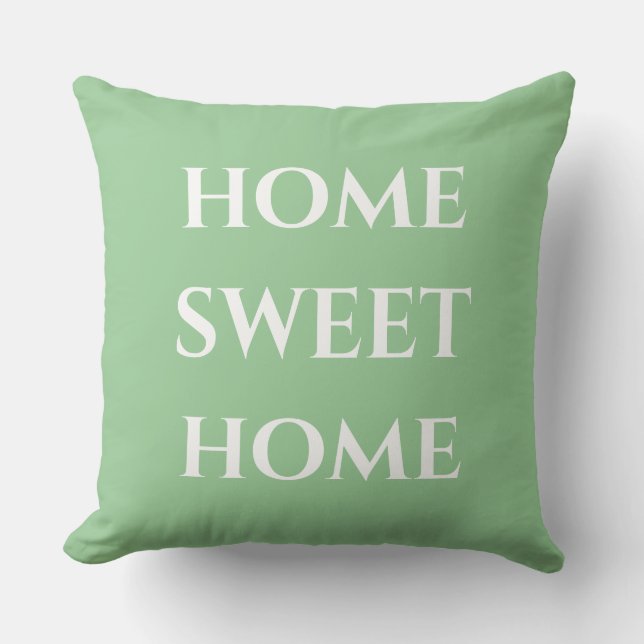 Werpkussen Home Sweet Home Kussen (Voorkant)