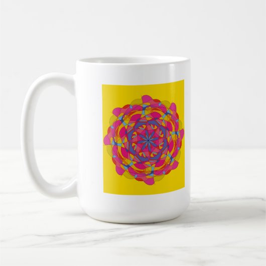 Werpkussen Koffiemok (Links)