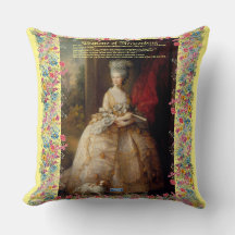 Werpkussen (Koningin Charlotte D) RFPMDesigns©️202
