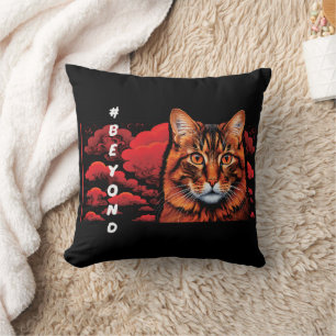Werpkussen met leuk kattenontwerp voor kattenliefh kussen