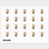 Werpkussen Ronde Sticker (Vel)