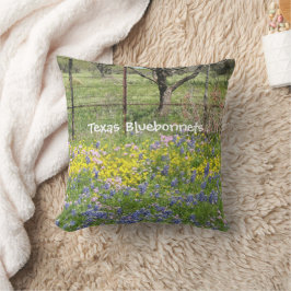 Werpkussen Texas Bluebonnets Wilde Bloemen Kussen