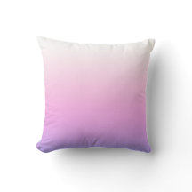 Werpkussen Violet en roze ombre ontwerp