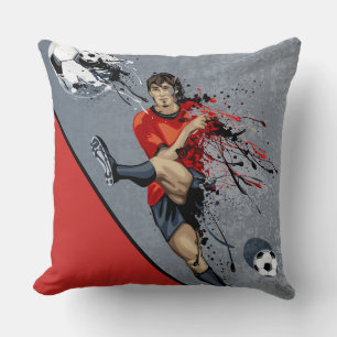 Werpkussen-Voetbalspeler Kussen