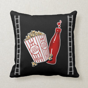 Werpkussen voor thuisbioscoop met Popcorn Kussen
