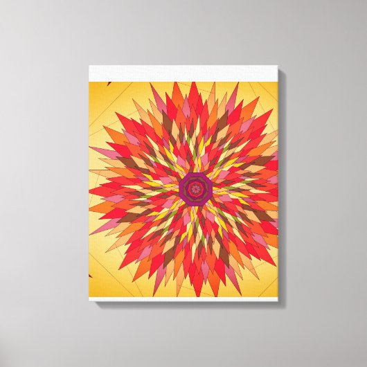 Werpkussens Canvas Afdruk (Voorkant)