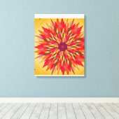 Werpkussens Canvas Afdruk (Insitu (Houten vloer))
