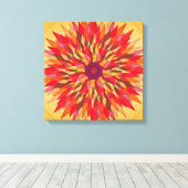 Werpkussens Canvas Afdruk (Insitu (Houten vloer))