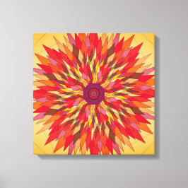 Werpkussens Canvas Afdruk