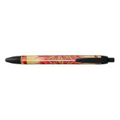 Werpkussens Zwarte Inkt Pen (Achterkant)