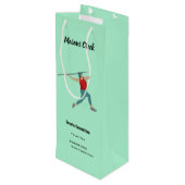 Werpspies Wijn Cadeautas (Achterkant Gekanteld)