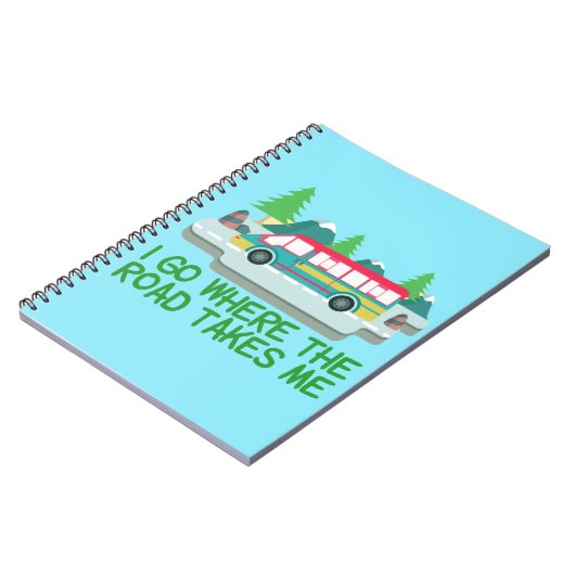 Wervelaar RV Camper Road Trip Vacking Notitieboek (Linkerzijde)