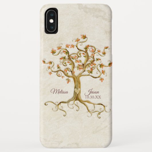 Wervelboom Herfst Huwelijk Jubileum Case-Mate iPhone Case (Achterkant)