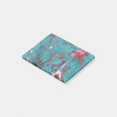 wervelde marmeren steen post-it® notes (Schuin)