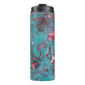 wervelde marmeren steen thermosbeker (Voorkant)