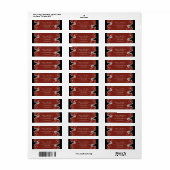 wervelen bruiloft planner etiket (Full Sheet)