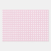 wervelend bloemblaadjespatroon inpakpapier vel (Voorkant 2)