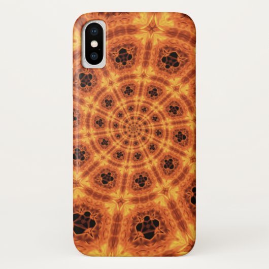 Wervelend Gouden Klaverpatroon Case-Mate iPhone Case (Achterkant)