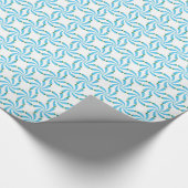 wervelend kroonpatroon cadeaupapier (Hoek)