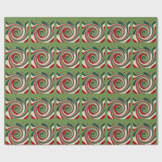 wervelend Schort Cadeaupapier (Vlak)