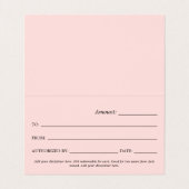 wervelend-scriptcadeaubon visitekaartje (Binnenkant ongevouwen)