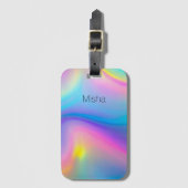 wervelend spectrum bagagelabel (Voorkant (verticaal))