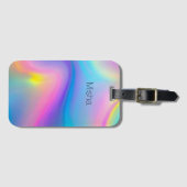 wervelend spectrum bagagelabel (Voorkant (horizontaal))