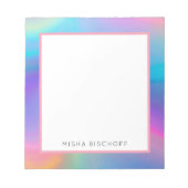 wervelend spectrum notitieblok (Voorkant)