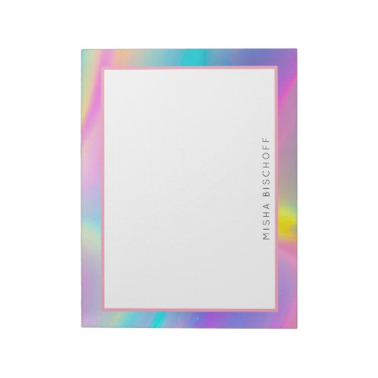 wervelend spectrum notitieblok (Linkerzijde)