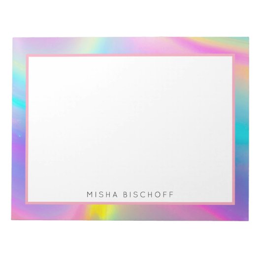 wervelend spectrum notitieblok (Voorkant)