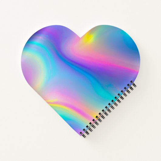 wervelend spectrum notitieboek (Achterkant)