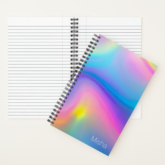 wervelend spectrum notitieboek (Binnen)