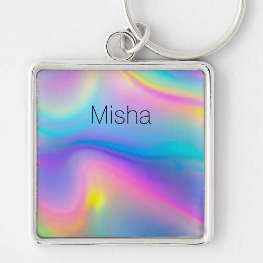 wervelend spectrum sleutelhanger (Voorkant)