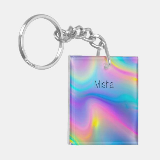 wervelend spectrum sleutelhanger (Voorkant Links)