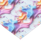 wervelend verfpatroon tafelkleed (Gekanteld)