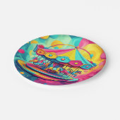 "WERVELEND WONDER" PAPIEREN BORDJE (Gekanteld)