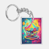 "WERVELEND WONDER" SLEUTELHANGER (Voorkant Links)