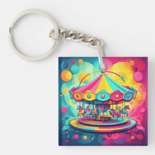 "WERVELEND WONDER" SLEUTELHANGER
