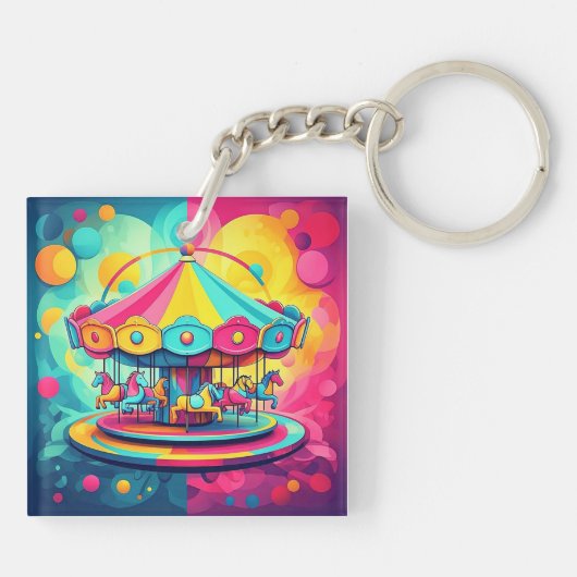 "WERVELEND WONDER" SLEUTELHANGER (Achterkant)