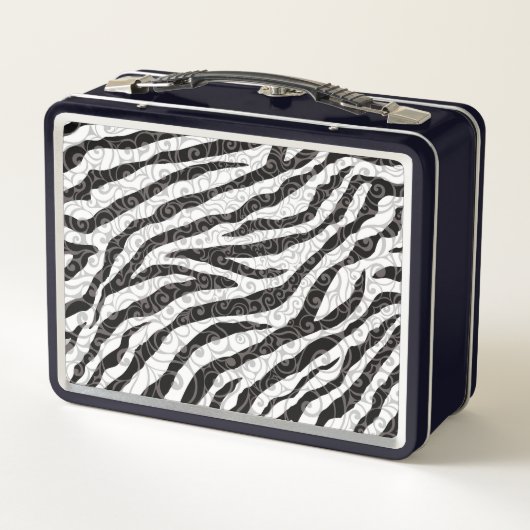 wervelend zebrapatroon (Achterkant)