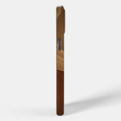 Wervelende Abstracte bruine gradiënt fractal Case-Mate iPhone Case (Achterkant / Rechts)