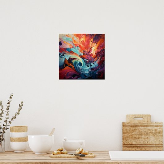 wervelende dervis poster (Keuken)