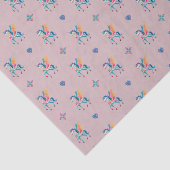 wervelende eenhoorn tissuepapier (Detail)