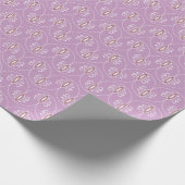 wervelende elegantie: geometrisch cadeaupapier (Hoek)
