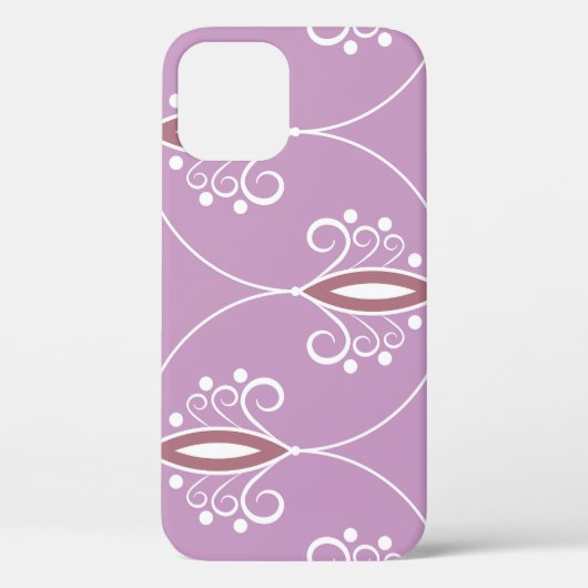 wervelende elegantie: geometrisch Case-Mate iPhone case (Achterkant)