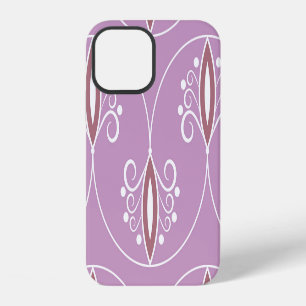 wervelende elegantie:  geometrisch iPhone 12 hoesje