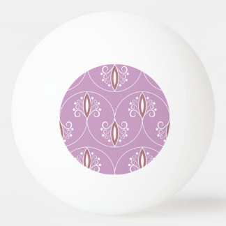 wervelende elegantie: geometrisch pingpongbal