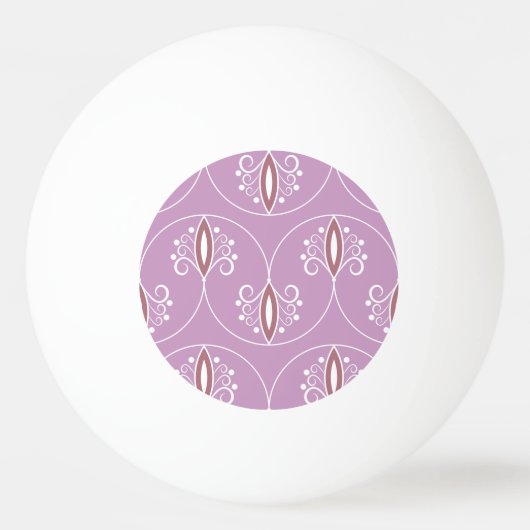 wervelende elegantie:  geometrisch pingpongbal (Voorkant)